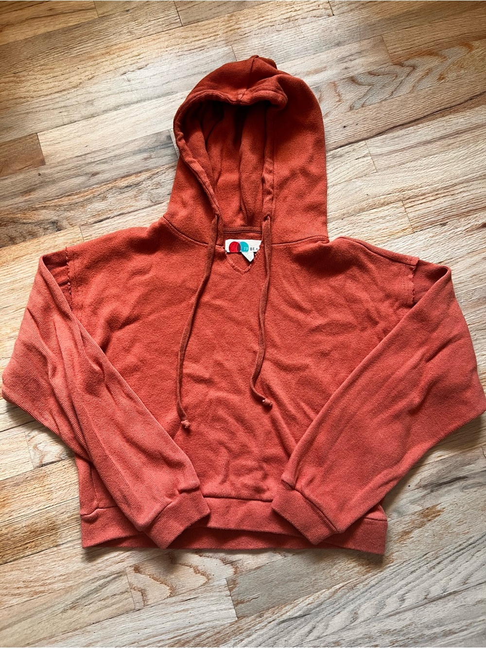 Free People Beach Terracotta Lightweight Sweatshirt